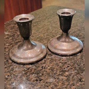 SILVER CANDLE🕯 STICK HOLDER